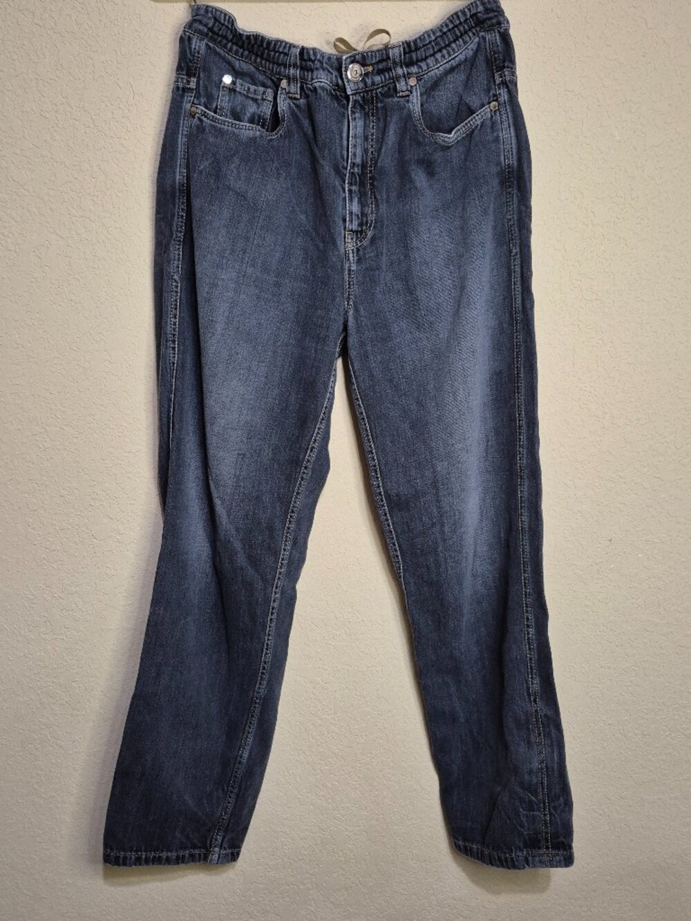 Brunello Cucinelli "The Drawstring Loose Jean" - size 4 - EUC Made in Italy